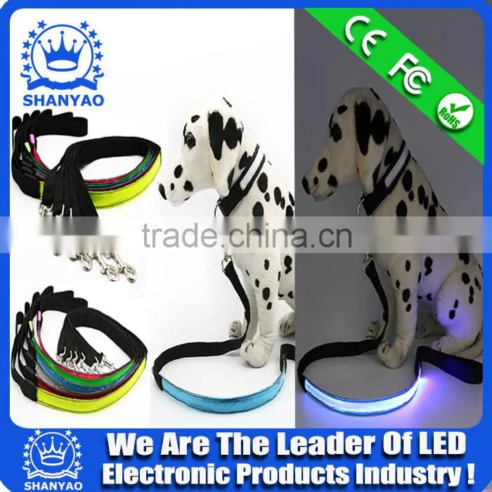 2016 Salable Factory LED Pet Leash