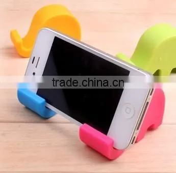 funny plastic elephant mobile phone holder