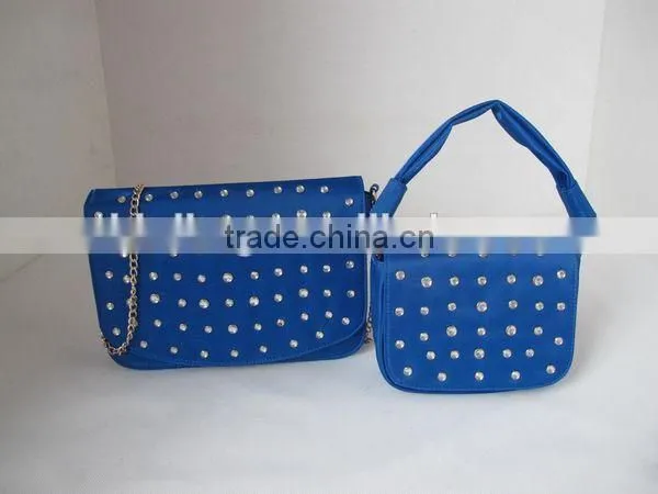 Young ladies cute hand bag delicate evening bags with satin