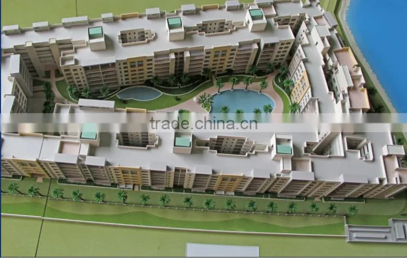 scale model for residential apartment architectural model,building scale model making