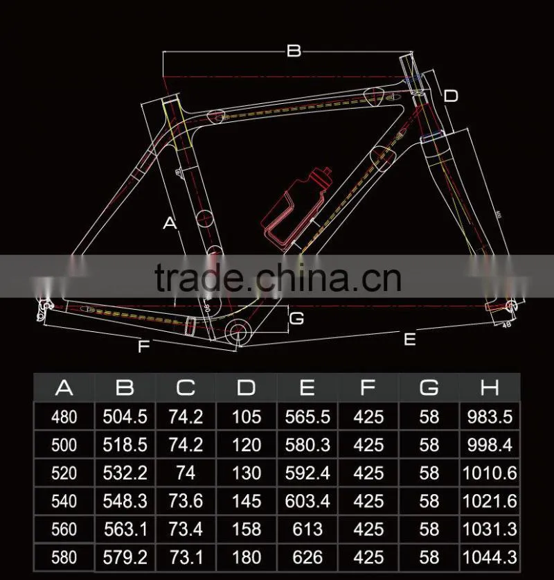 2014 NEW DISC BRAKE CYCLOCROSS FM059