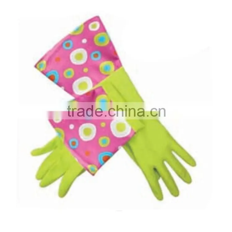 fashionable high quality household latex gloves with Malaysia price