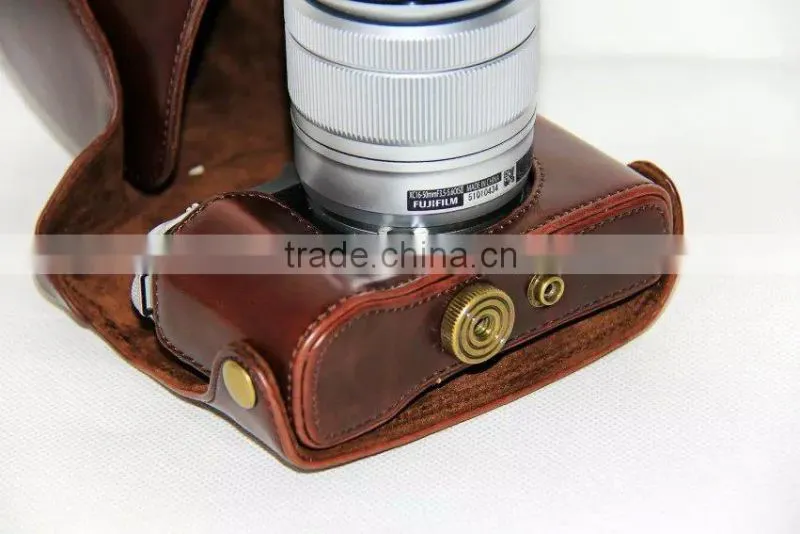 Custom Best Selling Leather Digital Camera Case Bag
