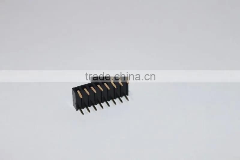 2.54mm double row bottom entry Female header 8 pin