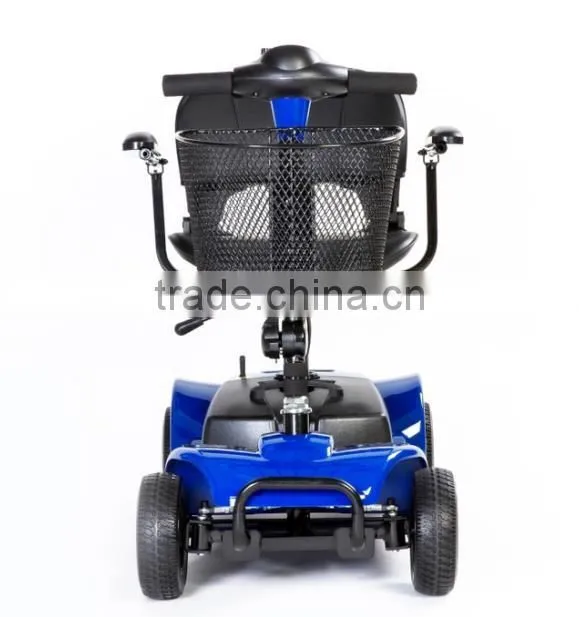 Electric scooter 180W 4 wheel adult mobility scooter for adults, dual pedal scoota