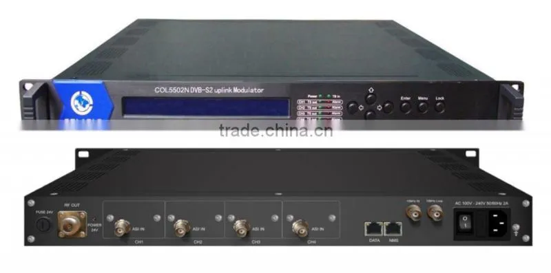 DVB-S/S2 Modulator IP in RF out Modulator,QPSK,8PSK,16APSK,32APSK Modulator COL5502N