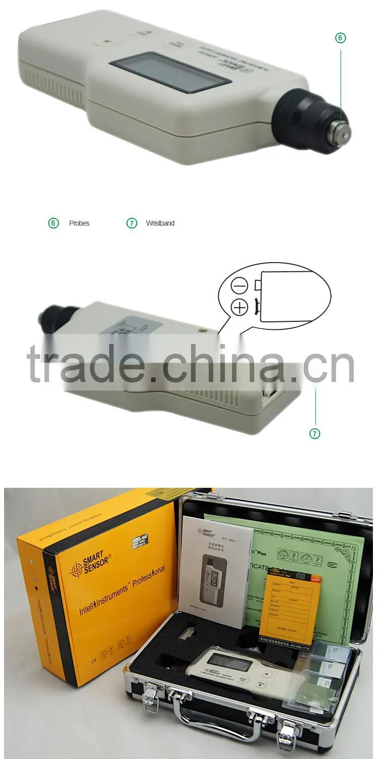 Electronic Thickness Gauge Digital High Accuracy Film Coating Thickness Meter AR930