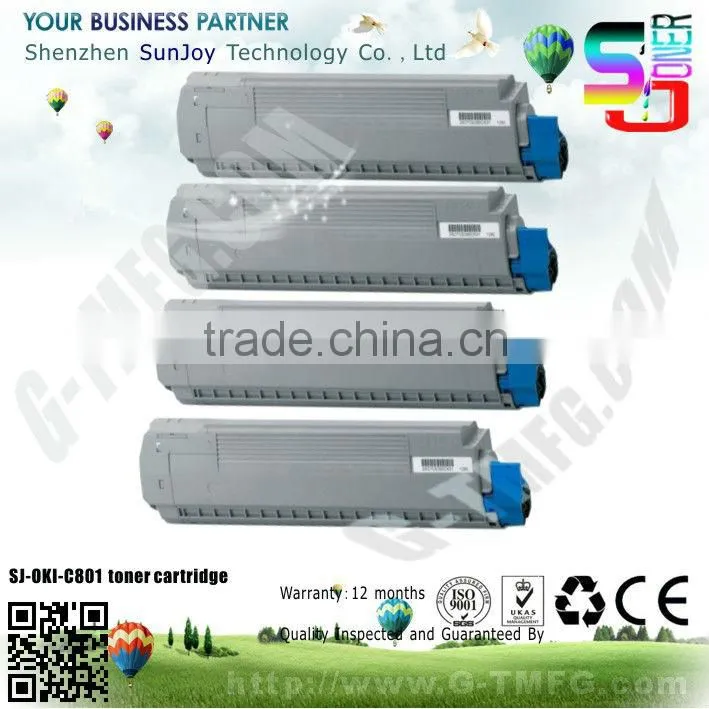 New Compatible Toner cartridge for OKI C801