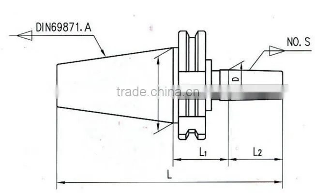 DIN drill chuck arbors
