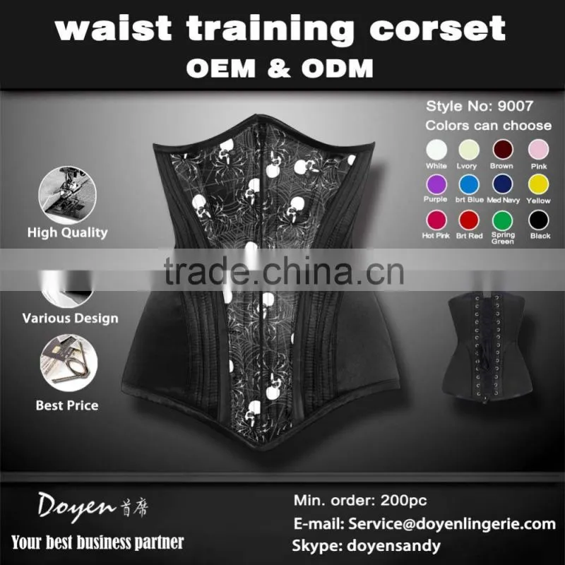 Women tight bodysuit sexy mature posturex satin corset