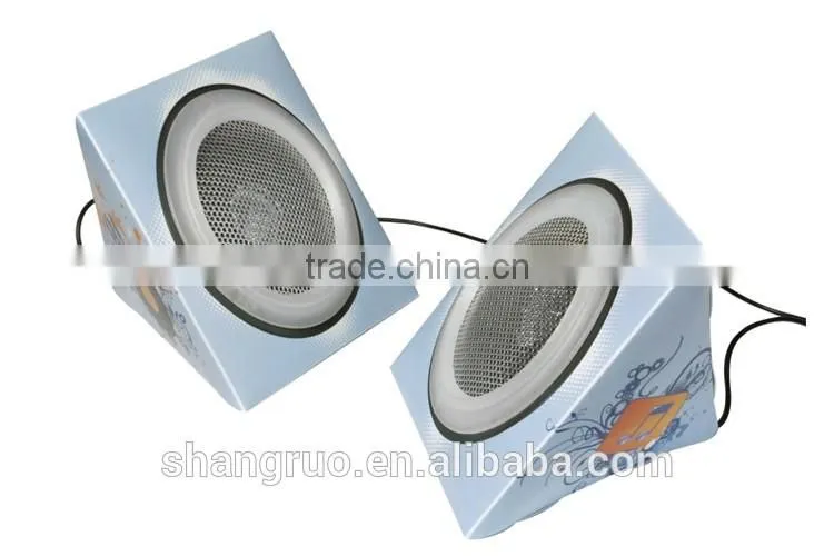 High quality best price customized paper portable mini speaker