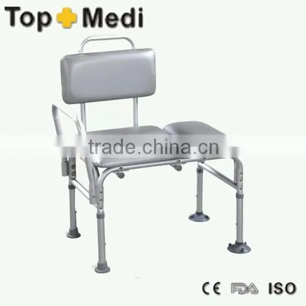 Rehabilitation Therapy Supplies Topmedi U shape bath bench Shower & Batht Transfer Benches and Tub Safety bench Chairs