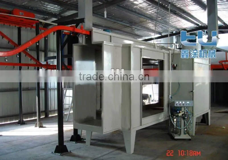 High quality powder coating booth