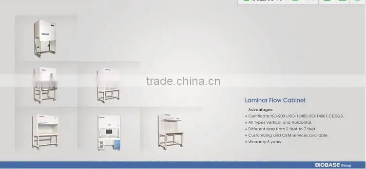 BIOBASE BKCB-2000 Class 100 Soft Wall Or Hard Wall Clean Booth and Clean Room