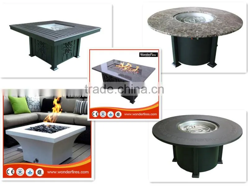 Outdoor fire pit table/patio heater/chat pire pit/SUS burner ststem