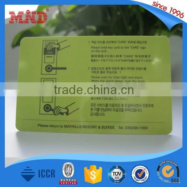 MDH100 Salto RFID PVC hotel key card
