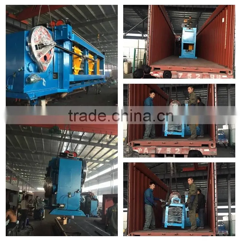 factory price professional manufacturer heavy hexagonal wire mesh machine