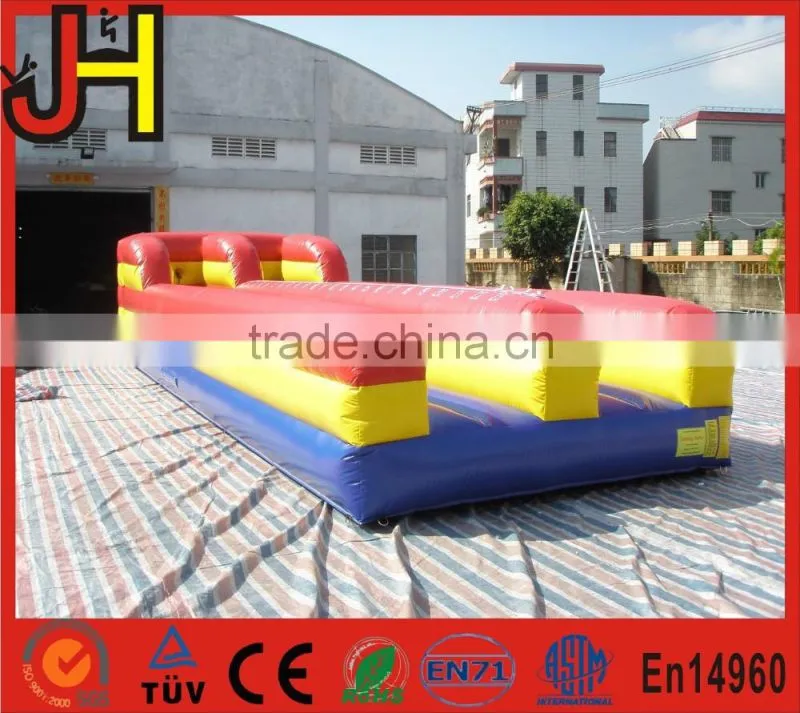 Wholesale double lane inflatable bungee run, inflatable Sport Game