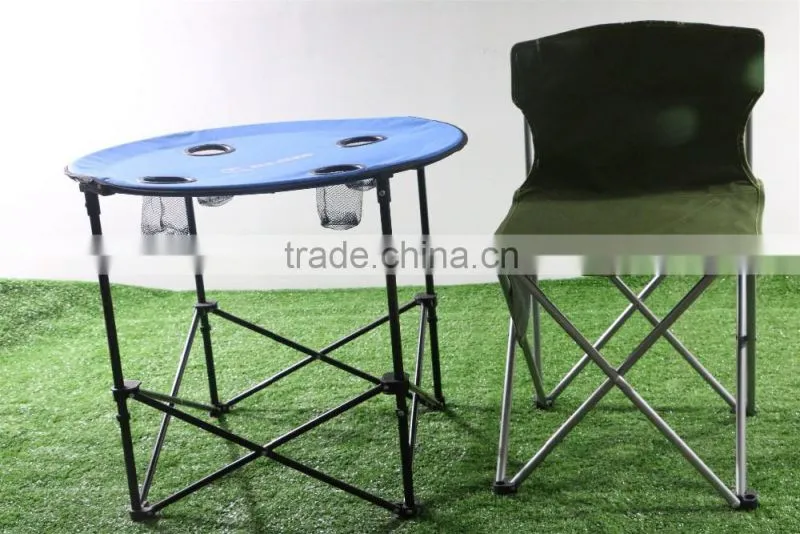 Portable folding Round table for outdoor camping