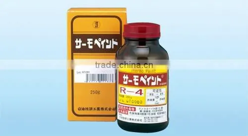 Thermopaint, thermochromic paint pigment for multiple change