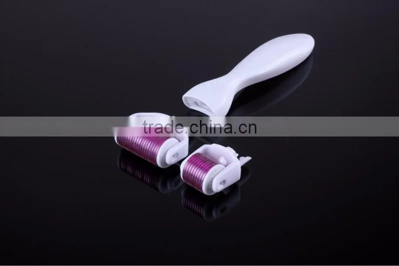 Derma Roller Titanium Micro Needle Roller 180 600 1200 Needles beauty Skin DermaRoller for Body and Face 0.5 1.0 1.5 mm needles