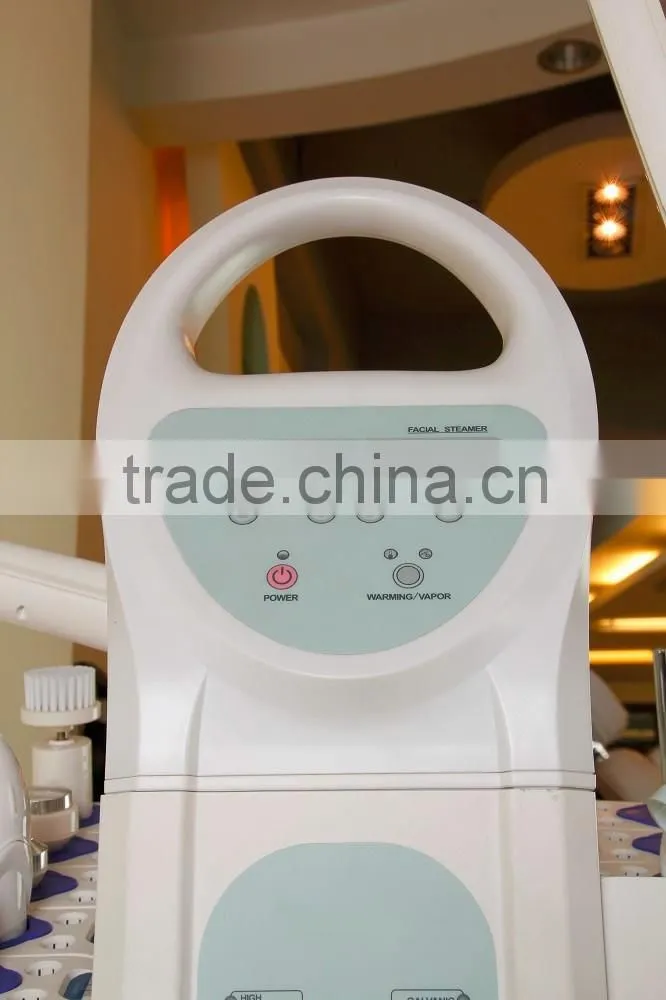 High-frequency 8in1 galvanic facial spa equipment multifunction beauty machine