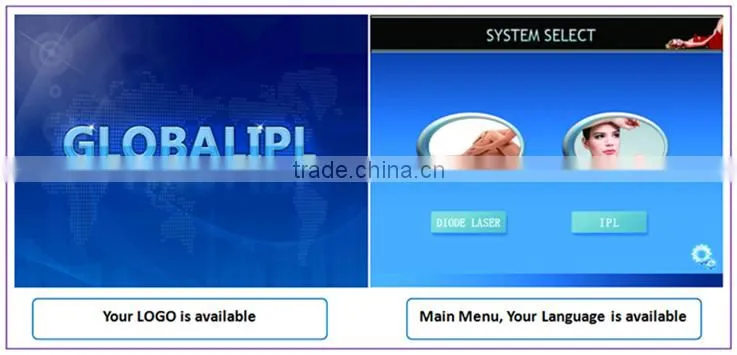 IPL+ Diode laser 2 in 1 multifuntion skin care permanent facial hair removal with EMC LVD Test Repot