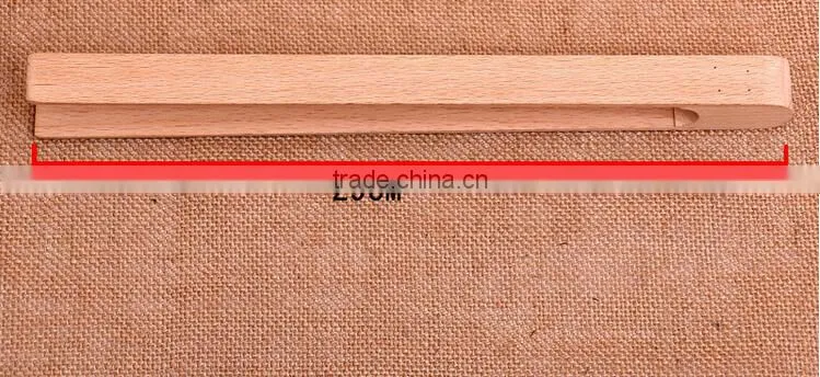 wooden kitchen tongs