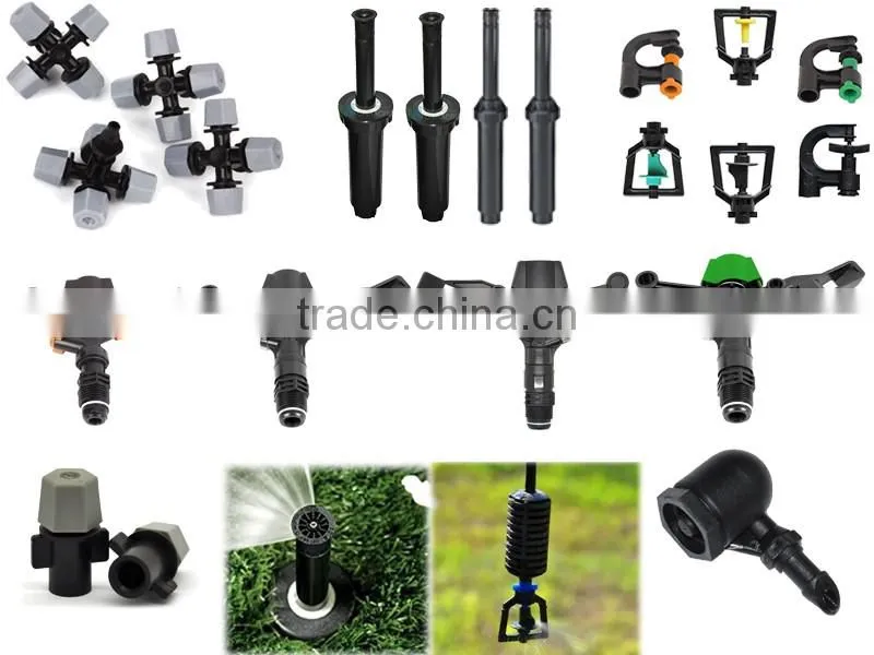 Sprinkler irrigation System 6mm Inner Conic Frameless Sprinkler in outdoor irrigation system