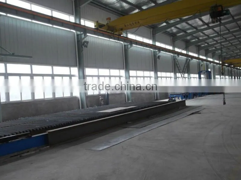 ligt sandwich type steel structure factory workshop