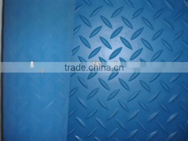 Diamond tread rubber sheet / rubber mat