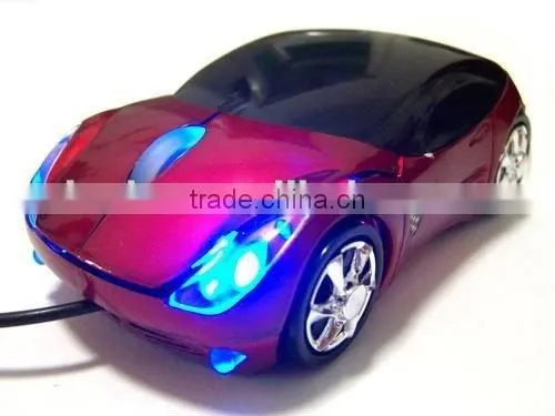 USB 2.0 Car Shape Optical mouse Mice for Laptop PC Notebook Computer Blue New