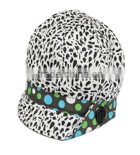 customized cotton hat womens vogue cap and trim cap