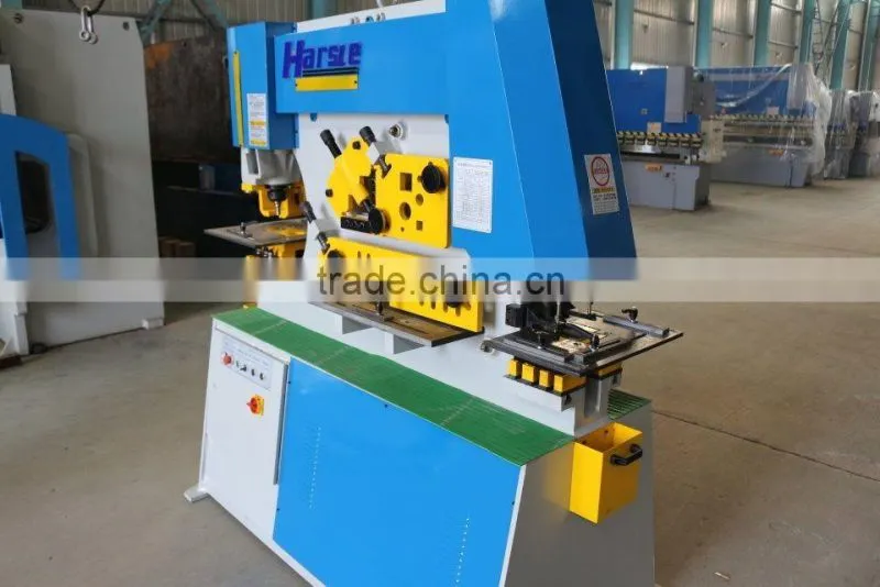 hydraulic Dual Cylinder Hydraulic Ironworker/round /square bar cutting hydraulic ironworkers
