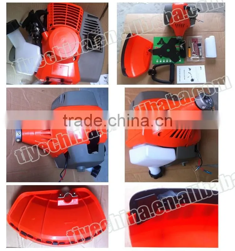 high quality gasoline 2 stroke engine brush cutter grass trimmer for cutting grass