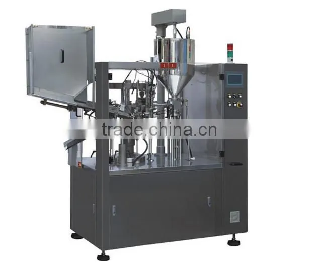 The newest QGGF-60Z-C Mental Tube filling sealing machine