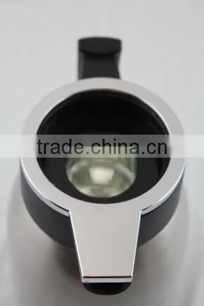 stainless steel outer body,clear plastic thermos tea pot with glass inner hot sale for Ramdon