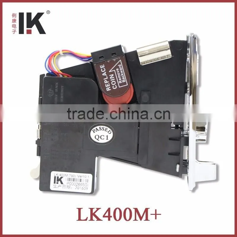 LK400M+ coin selector used in motorcycle sidecar arcade machine