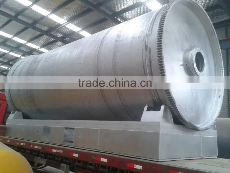 Environmental Friendly Professional Pyrolysis Plant Manufacture For Tyre ,Rubber And Plastic