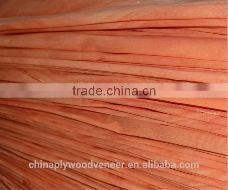Linyi Grade a b c 0.5mm 1220x2440 decorative natural okoume face Veneer