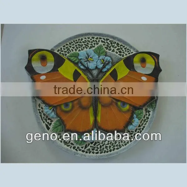 cement butterfly Stepping Stone For Garden Decoration Craft
