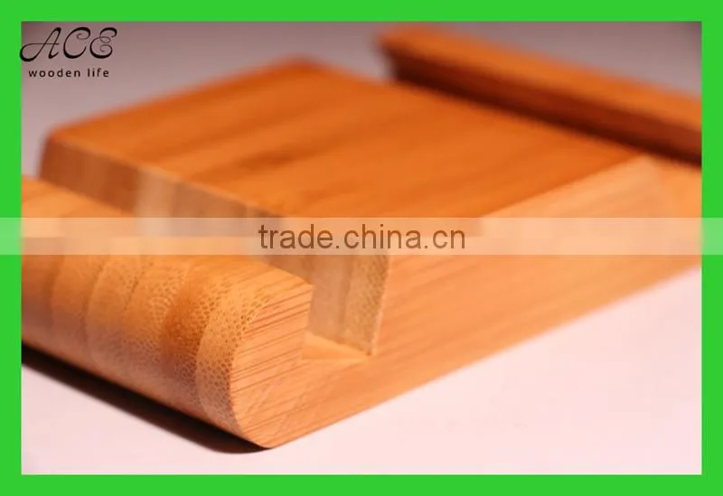 High quality exquisite bamboo phone stand