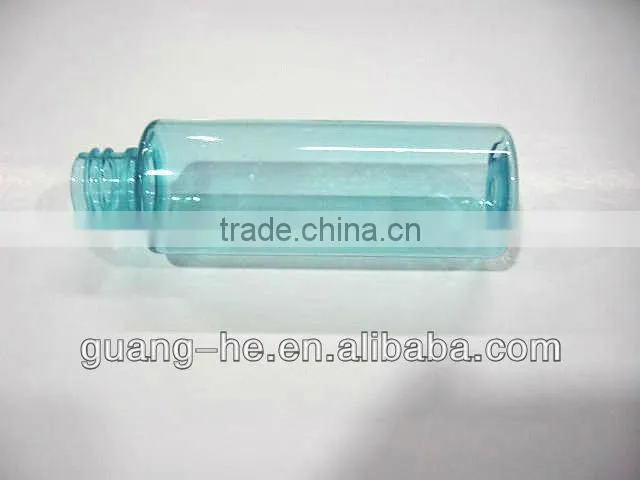 100ml Non-toxic and harmless transparent clear plastic PLA bottle for cosmetic,shampoo,liquor ,etc-