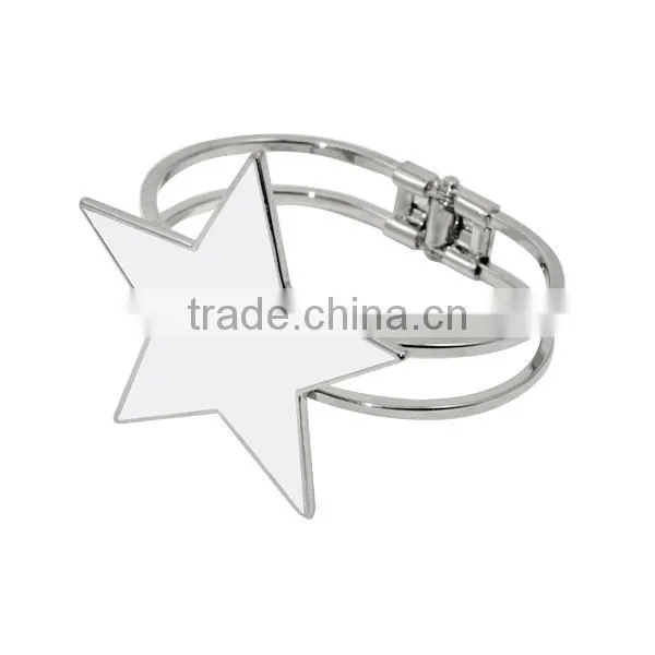 2015 hot fashion DIY Decorative metal sublimation Bracelet in Summer