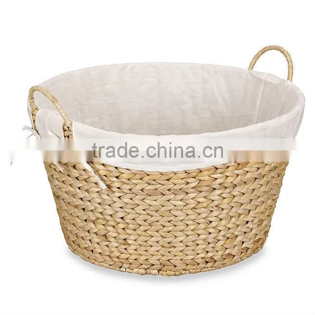 Creative Bath Ecostyles Bamboo Round Hamper With Lid