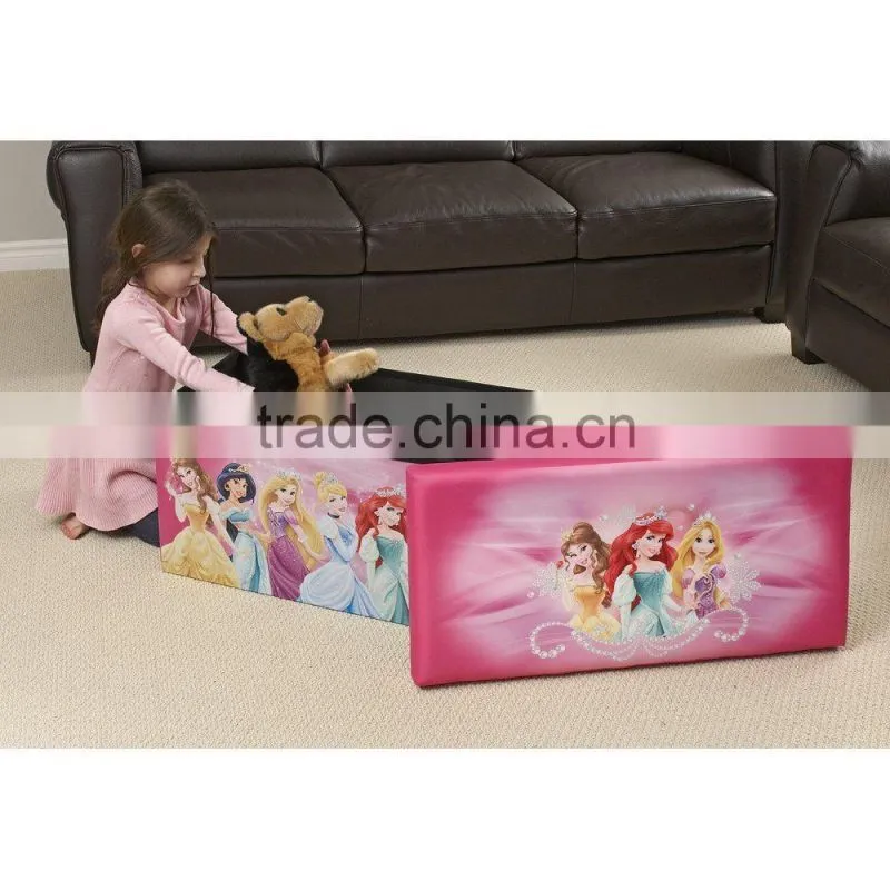 Disney Audit Suppliers Foldable Storage Ottoman, Princesses