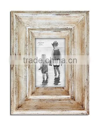 Anitque Brown Distressed Finish MDF Photo Frame
