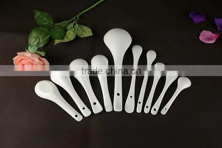 China factory suppliers porcelain flatware coffee tea duck spoon