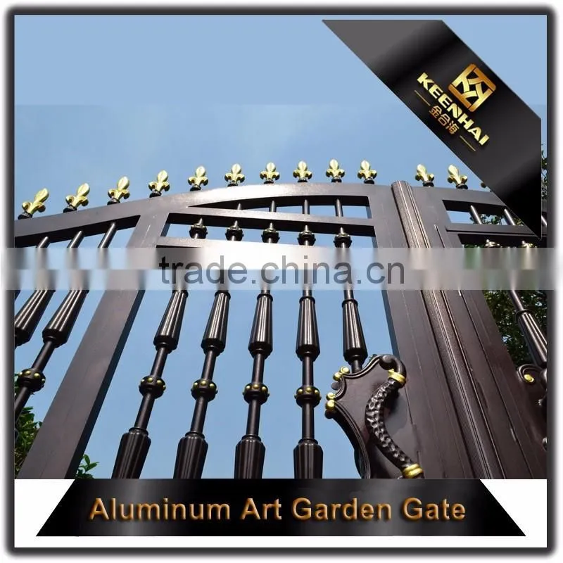 Home&Garden Decoration Powder Coated Aluminum Door for Villa Garden