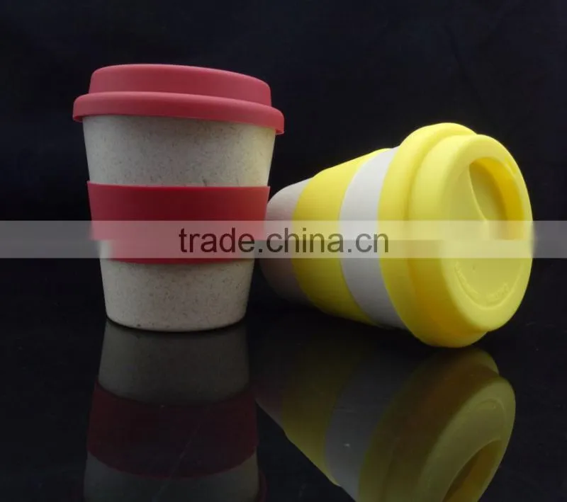 LFGB approved bamboo fibre eco friendly cups